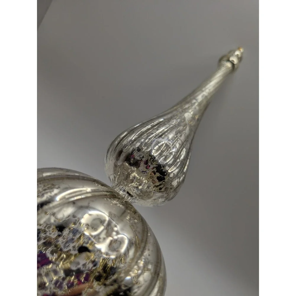 Vtg‎ Fluted Finial Tree Topper 12